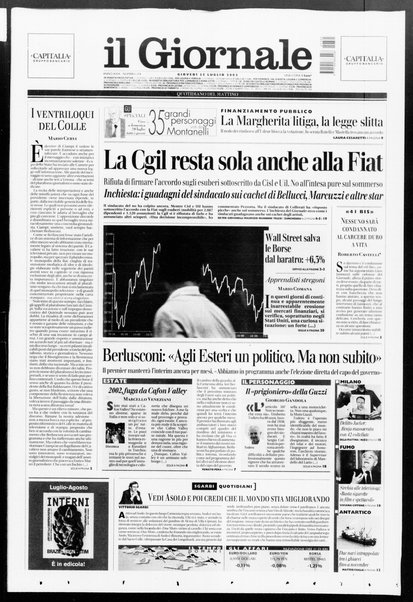 Il giornale : quotidiano del mattino